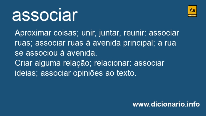 Significado de associa