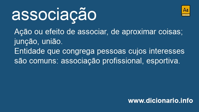 Significado de associao