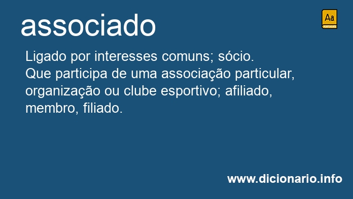 Significado de associado