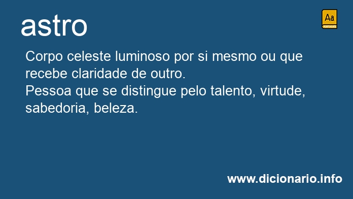 Significado de astros