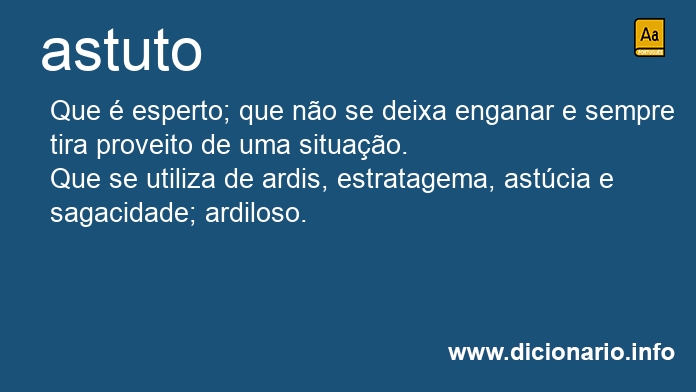 Significado de astuto