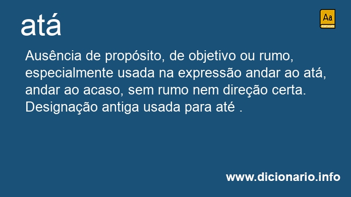 Significado de at