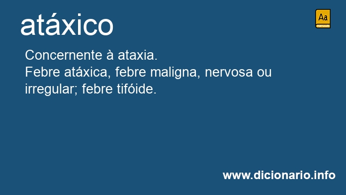 Significado de atxico