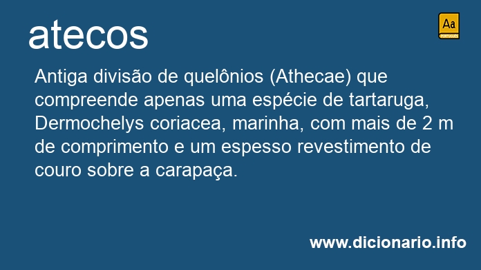 Significado de atecos