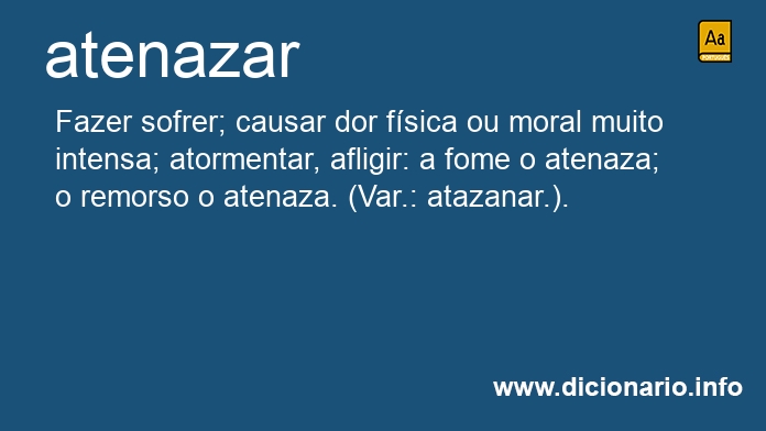 Significado de atenazveis