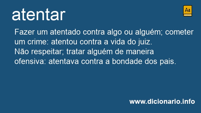 Significado de atentars