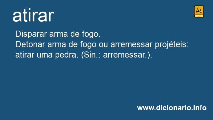 Significado de atirars