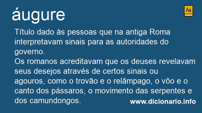 Significado de ugures