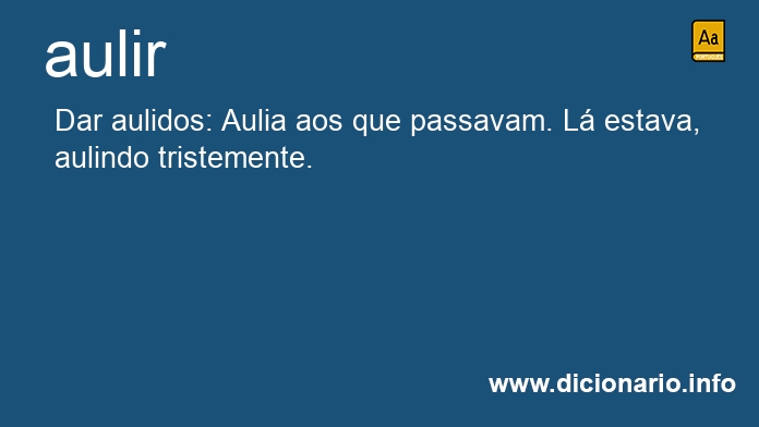 Significado de aule