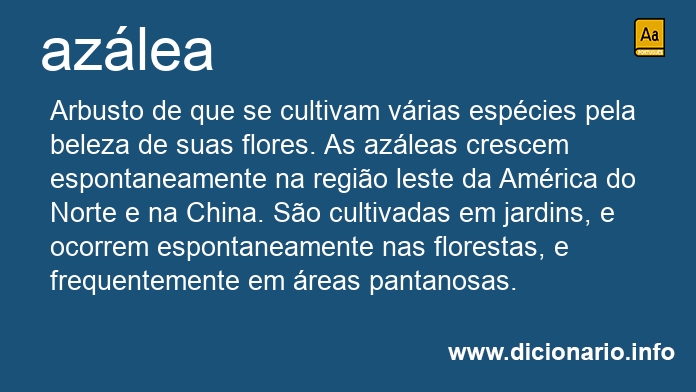 Significado de azlea