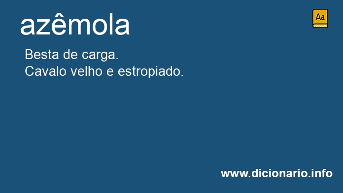 Significado de azmolas