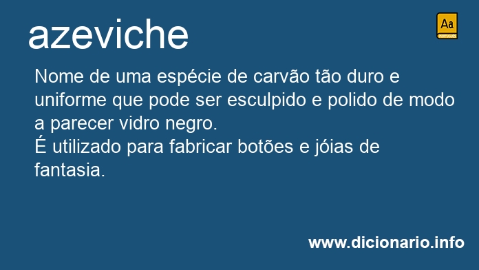 Significado de azeviche