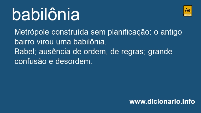 Significado de babilnia