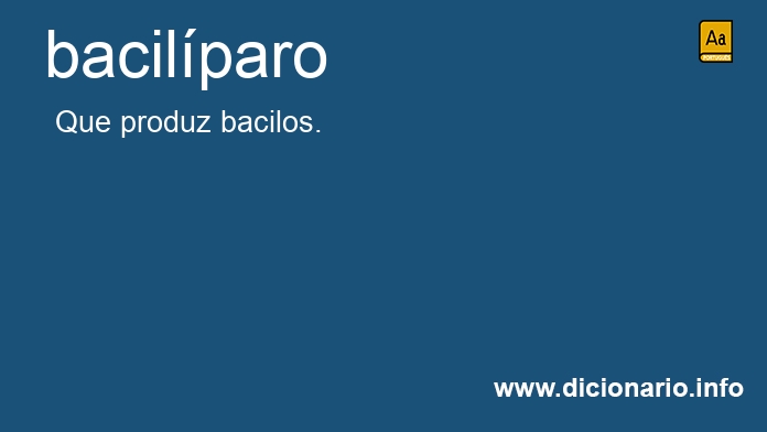 Significado de bacilparo