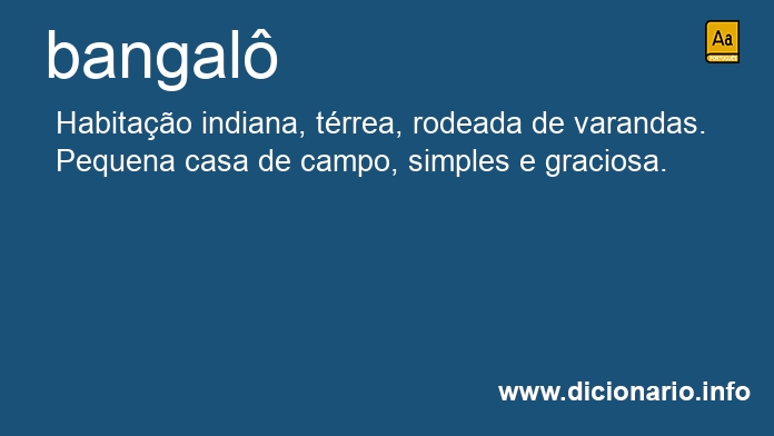 Significado de bangal