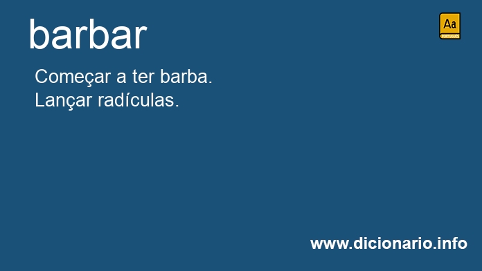 Significado de barbai