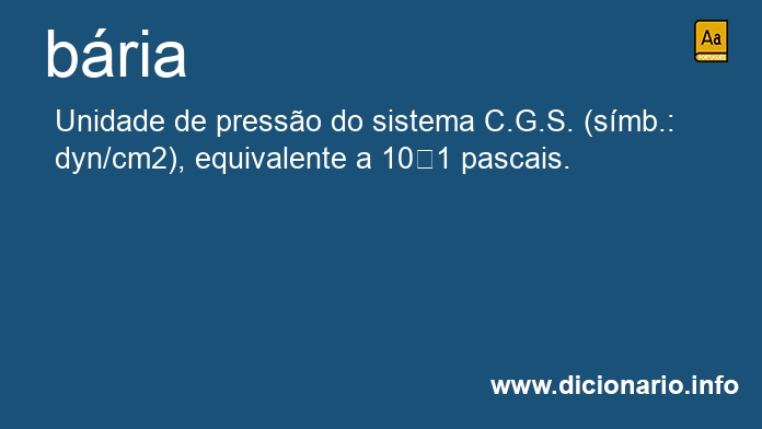 Significado de bria