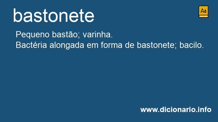 Significado de bastonete