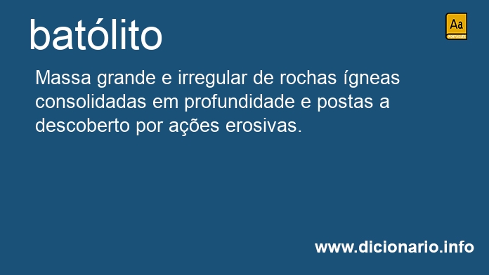Significado de batlito