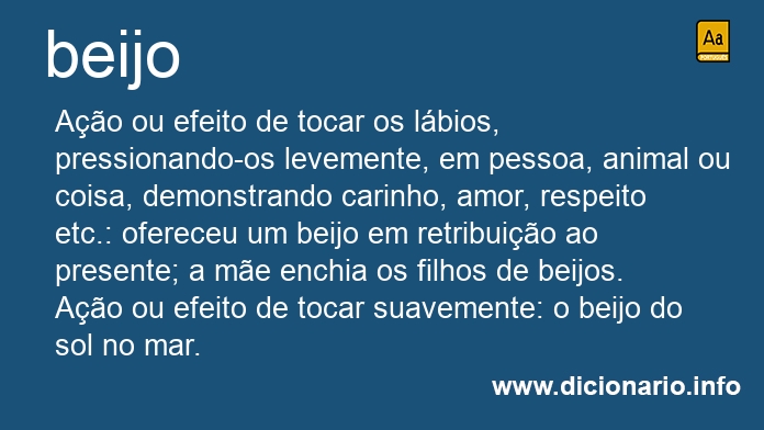 Significado de beijo
