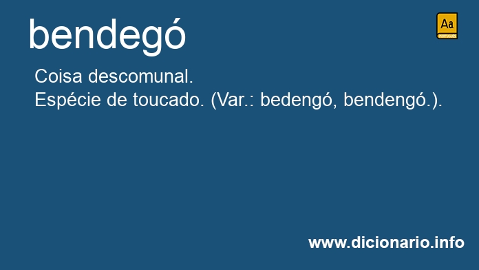 Significado de bendeg