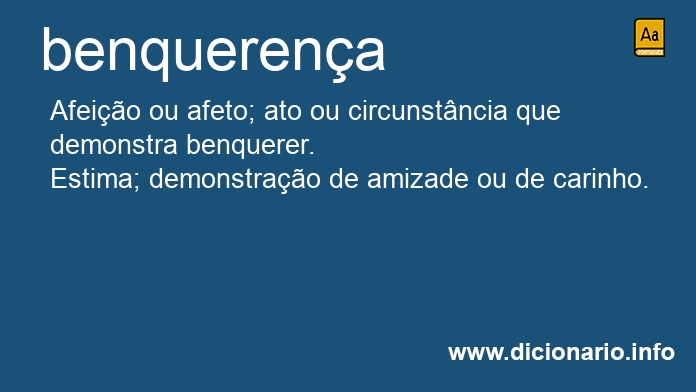 Significado de benquerena