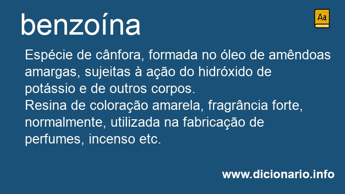 Significado de benzona