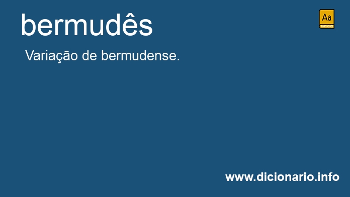 Significado de bermuds