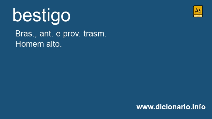 Significado de bestigo