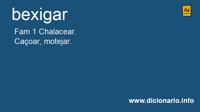 Significado de bexigas