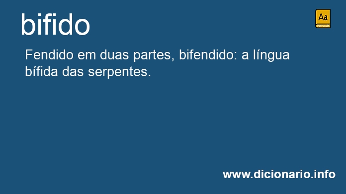 Significado de bifido