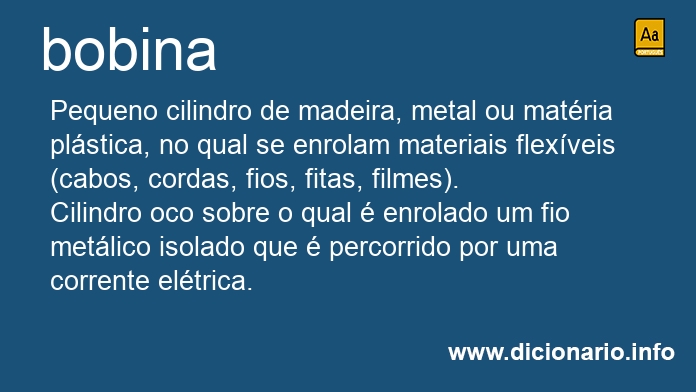 Significado de bobina