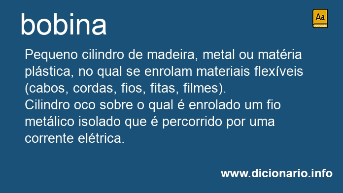 Significado de bobina