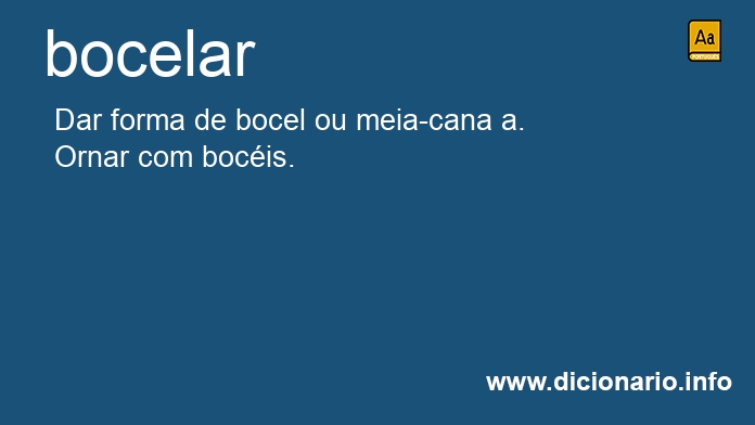Significado de bocelas