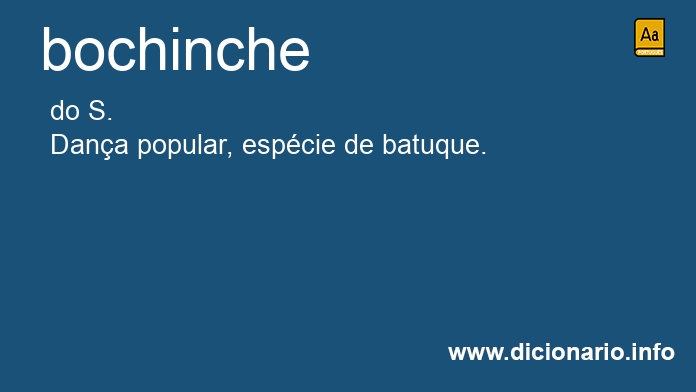 Significado de bochinches