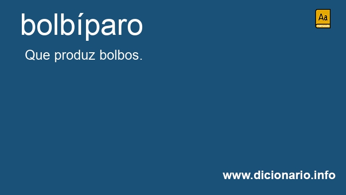 Significado de bolbparo