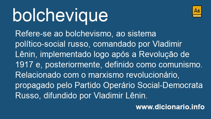 Significado de bolcheviques