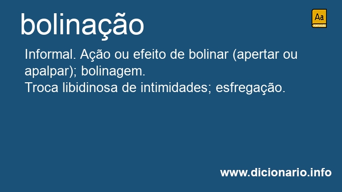 Significado de bolinaes