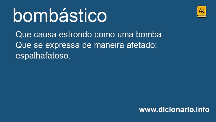 Significado de bombstica