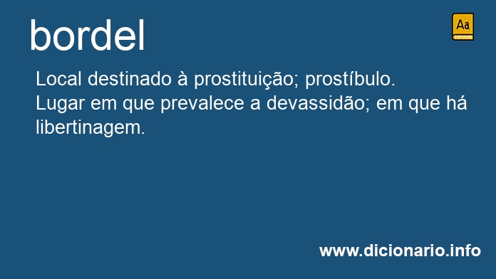 Significado de bordis