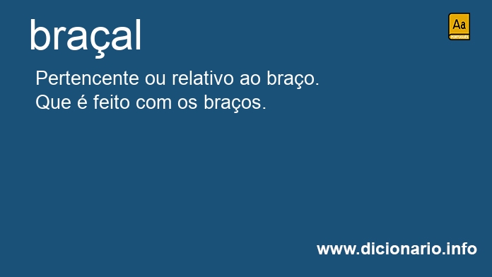 Significado de braal