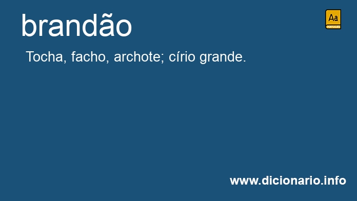 Significado de brando