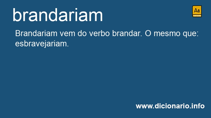 Significado de brandariam