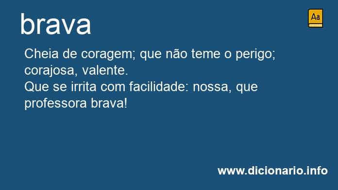 Significado de bravas