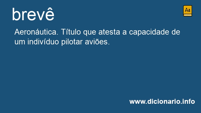 Significado de brevs