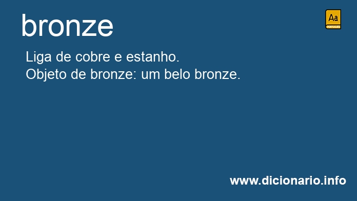 Significado de bronze