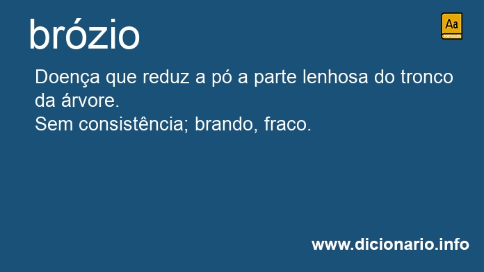 Significado de brzio