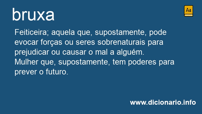 Significado de bruxa