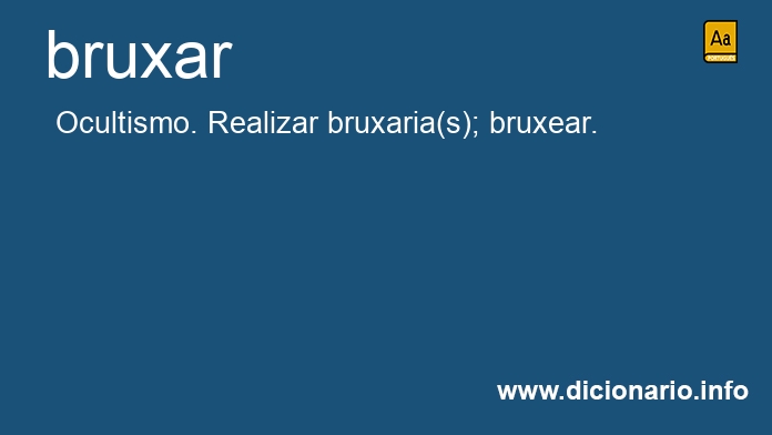 Significado de bruxai