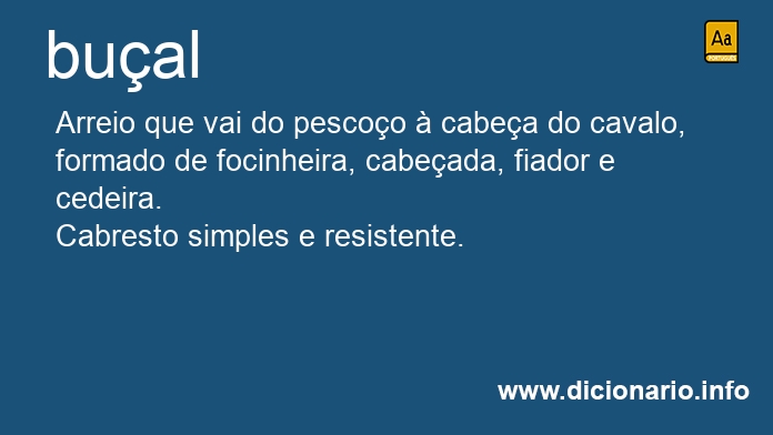 Significado de bual